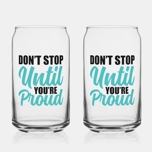 doelgerichte prestatie-offerte blikvorm glas (Voorkant)