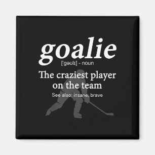 Doelman grappige definitie doelverdediger hockey l magneet