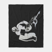 Doelman - IJshockey Goalie Fleece Deken (Voorkant)