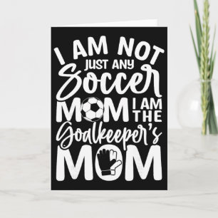 Doelman Moeder - Voetbal Doelman Mama Moedersdag W Kaart