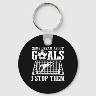 Doelman Voetbalspeler Keeper Team Keeper Sport Sleutelhanger