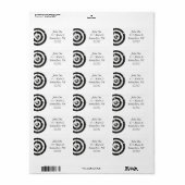 Doelpraktijk Etiket (Full Sheet)