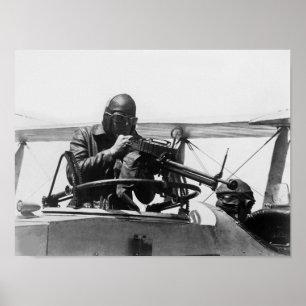 Doelpraktijk voor Pistool van antenne-machines - W Poster