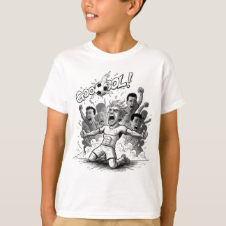 DOELPUNT! Voetbal Viering Kinderen T-Shirt