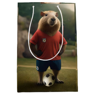 Doelpuntenmaker Capybara: de ultieme voetbalster! Medium Cadeauzakje