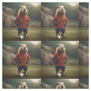Doelpuntenmaker Capybara: de ultieme voetbalster! Stof