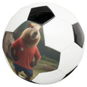 Doelpuntenmaker Capybara: de ultieme voetbalster! Voetbal (Drie kwart)