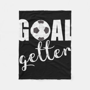Doelpuntenmaker Voetbalspeler Sport Teams Voetbal Fleece Deken