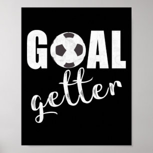 Doelpuntenmaker Voetbalspeler Sport Teams Voetbal Poster