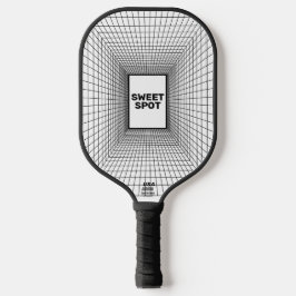 Doelraster Zwart & Wit Pickleball Paddle