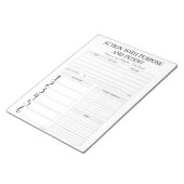 Doelstelling Masterplan: Actieplan Notitieblok (Schuin)