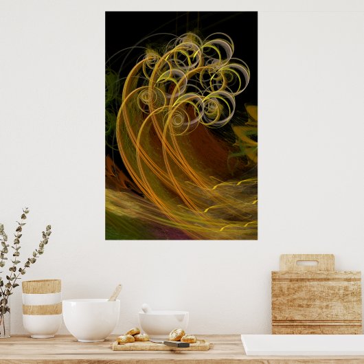 "Doelstelling": Poster (Keuken)