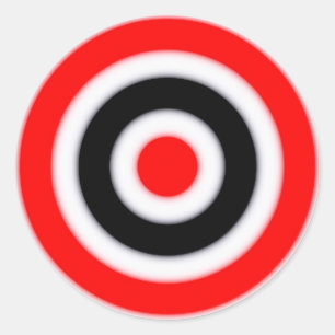 Doelstelling Ronde Sticker