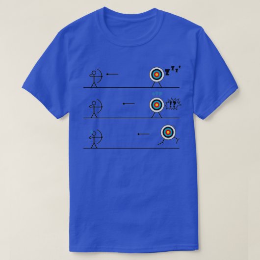 Doelstelling van boogmachines t-shirt (Design voorkant)