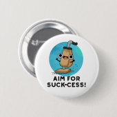 Doelstelling voor geldschottenpomp ronde button 5,7 cm (Voorkant /achterkant)