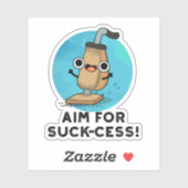 Doelstelling voor geldschottenpomp sticker (Vel)