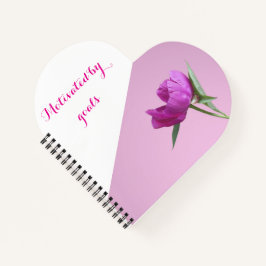 Doelstelling Word Gemotiveerd Door Doelen Spiraal Notitieboek