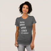 Doelstellingen bijbelplein t-shirt (Voorkant volledig)