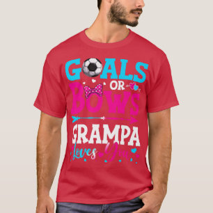 Doelstellingen of bogen Funny Grampa houdt van je T-shirt