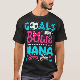 Doelstellingen of bogen Funny Nana houdt van je ge T-shirt