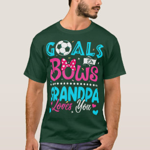 Doelstellingen of bows Funny opa houdt van je gend T-shirt