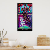 DOELSTELLINGEN VAN DE VERLORENDE SCHADEN VAN DE we Poster (Keuken)