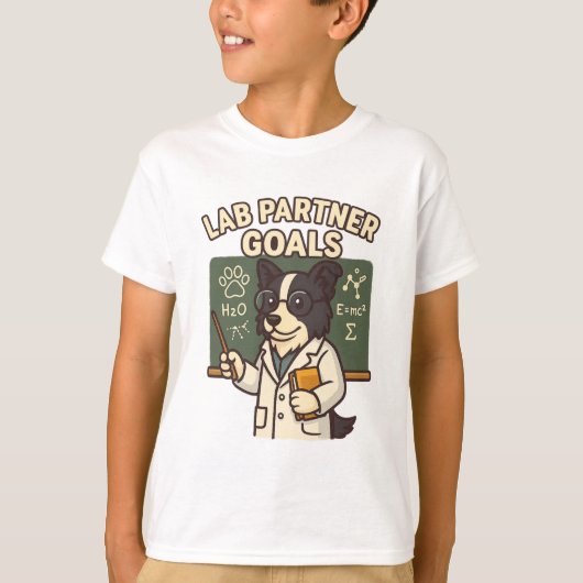 Doelstellingen van Lab Partner – T-shirt voor Scie (Voorkant)