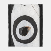 doeltranen omhoog fleece deken (Voorkant)