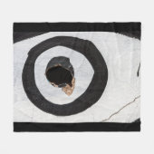 doeltranen omhoog fleece deken (Voorkant (Horizontaal))