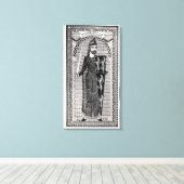 Doeltreffendheid van Geoffrey Plantagenet Canvas Afdruk (Insitu (Houten vloer))