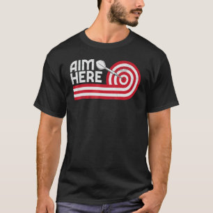 Doeltreffer voor deze kunstspelers - Bullseye Doel T-shirt