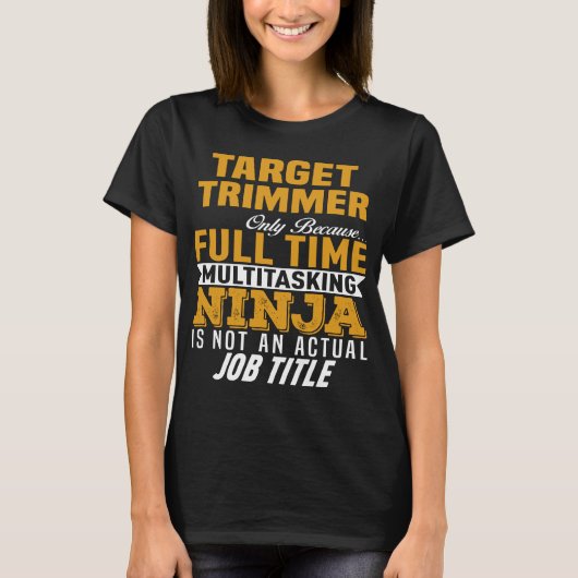 doeltrimmer t-shirt (Voorkant)