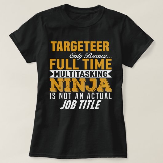 doelwit t-shirt (Design voorkant)