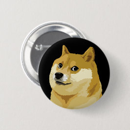 Doen in Doge Day aan de Moon Stock Market Crypto Ronde Button 5,7 Cm