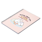 Doen waar je van houdt is nooit verspilling van ti notitieboek (Linkerzijde)