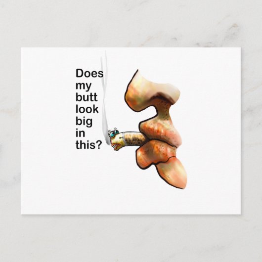 Does my butt look big in this? briefkaart (Voorkant)
