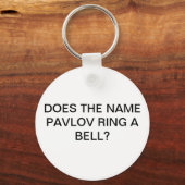 DOET DE NAAM PAVLOV RING EEN BELL SLEUTELHANGER (Voorkant)