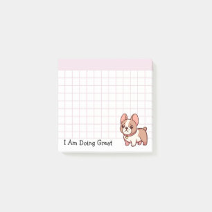 Doet het goed Franse Bulldog Post-it® Notes