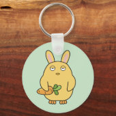 Dof kuiken, slappe oren sleutelhanger (Voorkant)