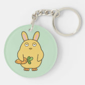 Dof kuiken, slappe oren sleutelhanger (Achterkant)