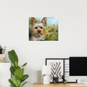 Dog 117 Yorkshire Poster (Thuiskantoor)