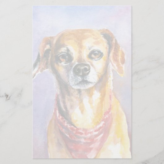 Dog 2 briefpapier (Voorkant)