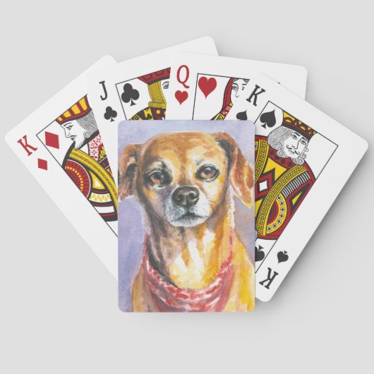 Dog 2 speelkaarten (Achterkant)