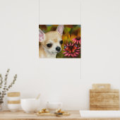 Dog 85 Chihuahua Poster (Keuken)