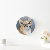 Dog 89 Corgi Ronde Klok (Huis)