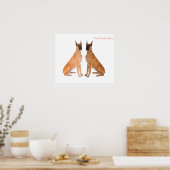 Dog Afbeelding voor Poster (Keuken)