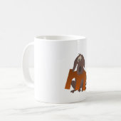 Dog Alphabet M Mok (Voorkant links)