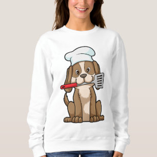 Dog als Cook met Chef's pet & Spatula Trui