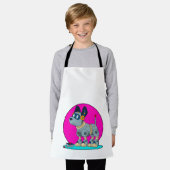 Dog als Robot Schort (Gedragen)