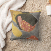 Dog and pomegranate pillow kussen (Deken)